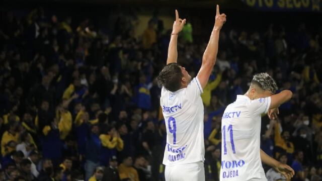 Tomás Badaloni fue el autor del gol del Tomba en la derrota 2-1 ante Boca Juniors.