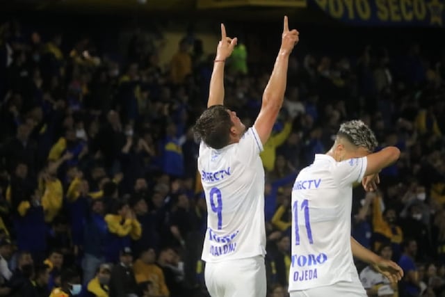 Tomás Badaloni fue el autor del gol del Tomba en la derrota 2-1 ante Boca Juniors.