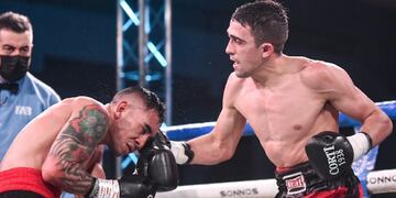 El mendocino Kevin Muñoz derrotó a Leandro Silva y retuvo el título sudamericano supermosca.