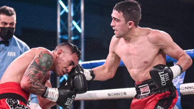 El mendocino Kevin Muñoz derrotó a Leandro Silva y retuvo el título sudamericano supermosca.