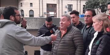 Marcelo Andrada dio marcha atrás con la medida de fuerza este lunes a la tarde.