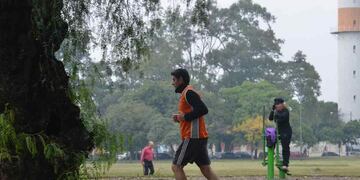 El parque Sarmiento.