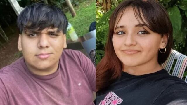 Las víctimas fatales fueron identificadas como Maximiliano Bulfe, de 16 años, conductor el vehículo, y Amaia Fiorela Romero, de 13 años.