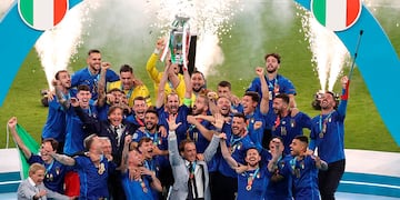 Italia ganó la Eurocopa por penales.