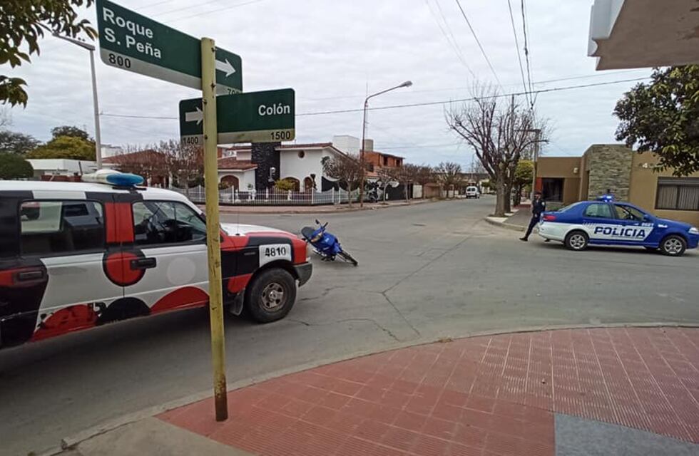 Arroyito: protagonizó un accidente y se dio a la fuga con el automóvil