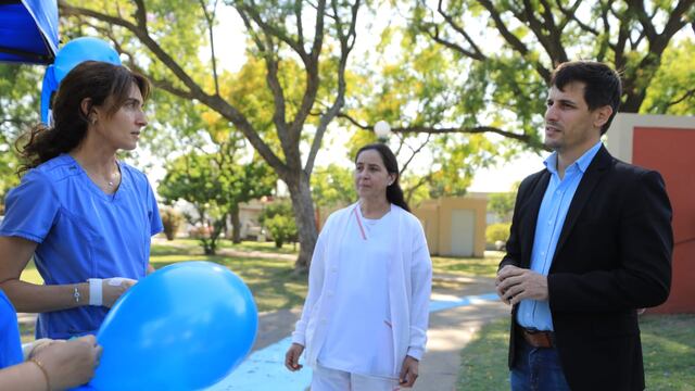 Leonardo Viotti participó de la jornada de lucha contra la Diabetes