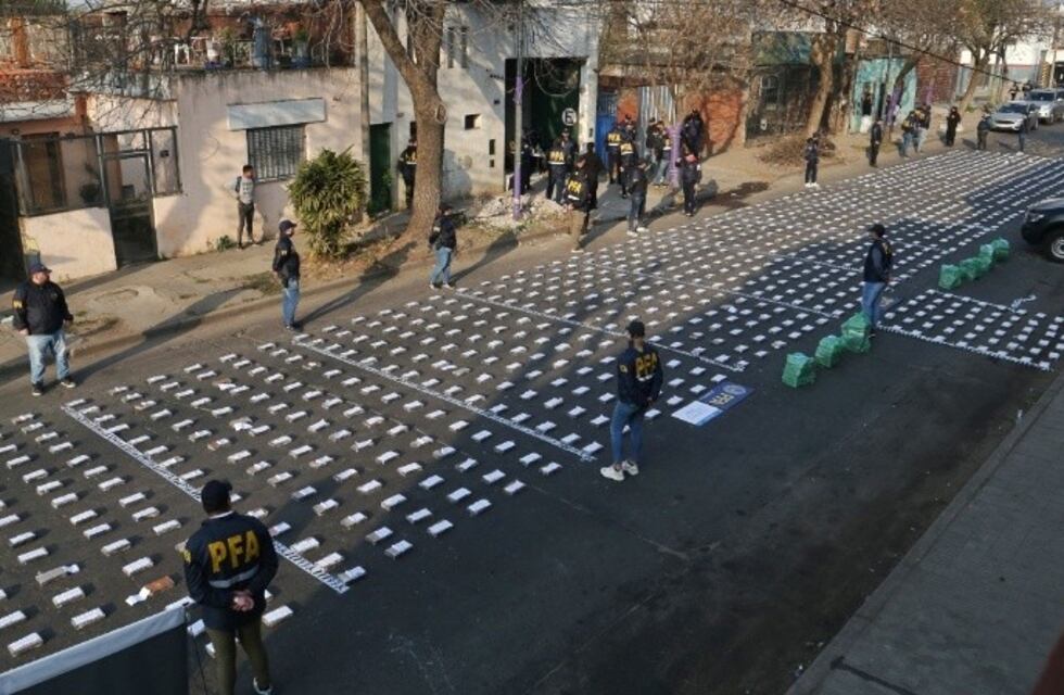 Secuestraron más de 1.600 kilos de cocaína en Rosario, con destino a Dubai por la Hidrovía
