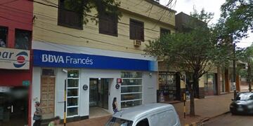 Intentó robar un banco de Oberá con un cuchillo y terminó detenido