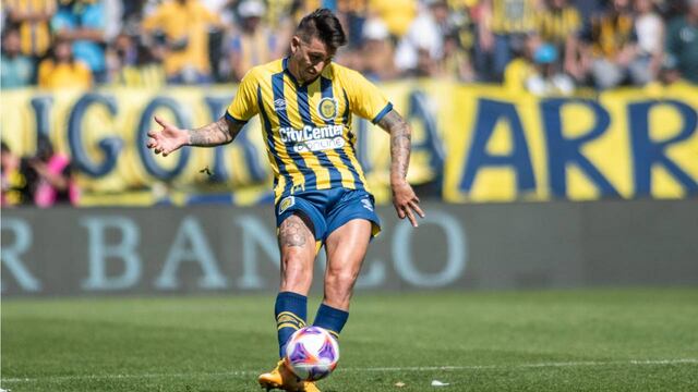 El futbolista de 32 años salió en el final del encuentro con Talleres.