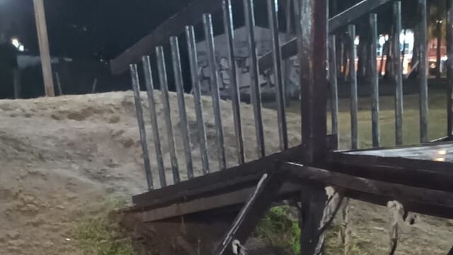 Actos de vandalismo en Rafaela