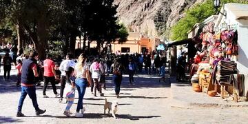 Purmamarca, uno de los puntos más atractivos para para el turismo en el territorio jujeño.