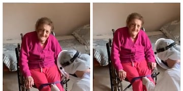 Cuando contrajo coronavirus, la mujer estuvo internada 45 días y muy grave.