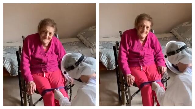 Cuando contrajo coronavirus, la mujer estuvo internada 45 días y muy grave.