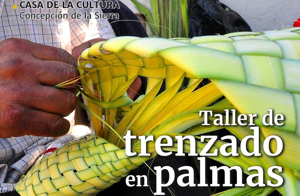 Trenzado de Palmas: una costumbre tradicional en Concepción de la Sierra