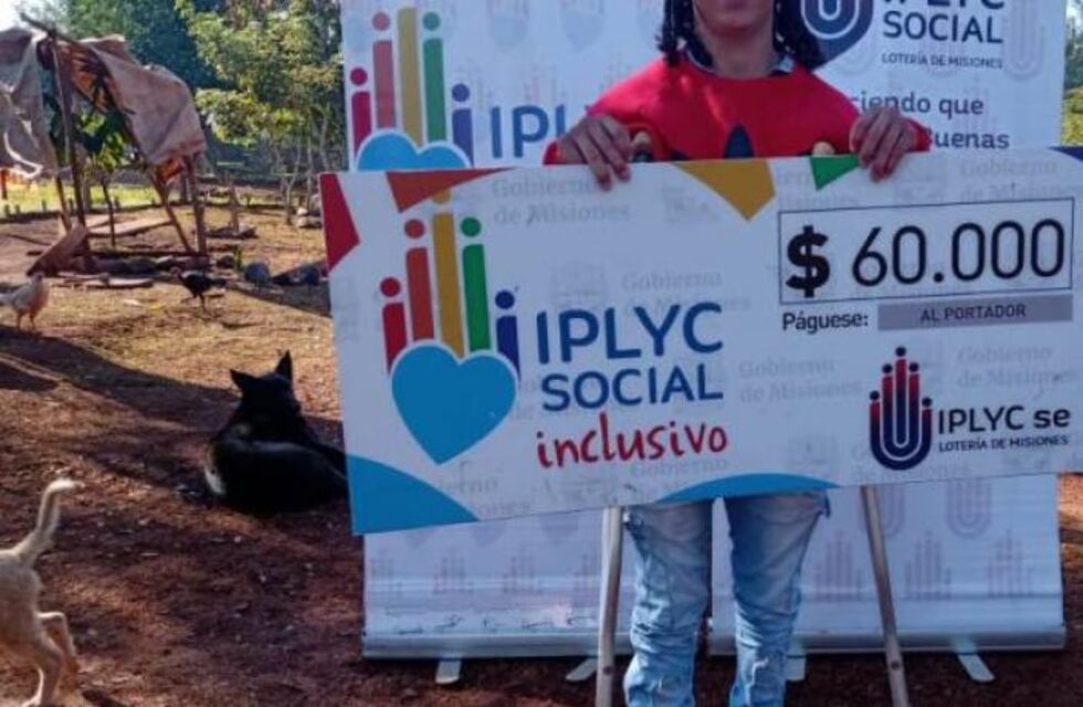 El ganador del “IPLYC Inclusivo” de Eldorado  invertirá el premio en sus estudios