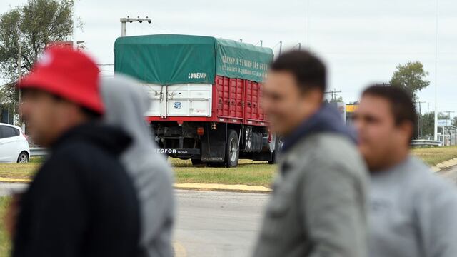 Se levantó el paro de transportistas de carga. (Tomy Fragueiro/ La Voz)