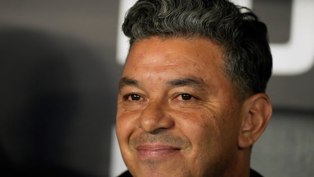 Marcelo Gallardo, DT de River. (Fotobaires)