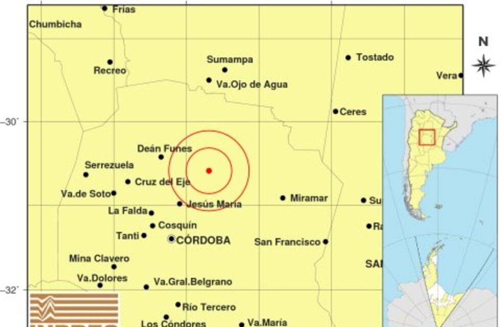 Temblor en Córdoba: un importante sismo se percibió en la capital y alrededores