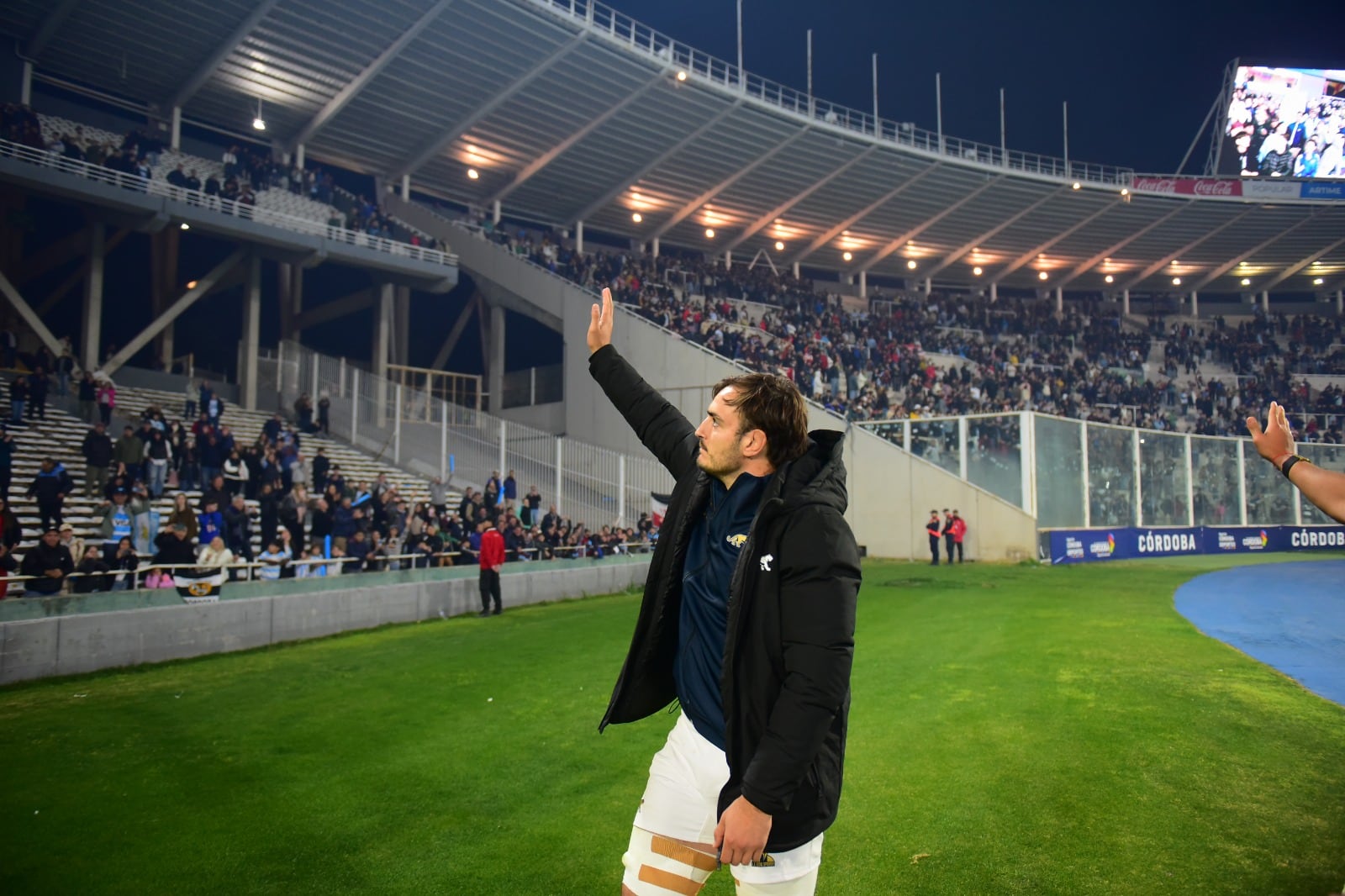 Franco Molina, uno de los cordobeses que fue titular en la derrota de Los Pumas ante All Blacks. (Nicolás Bravo / La Voz)