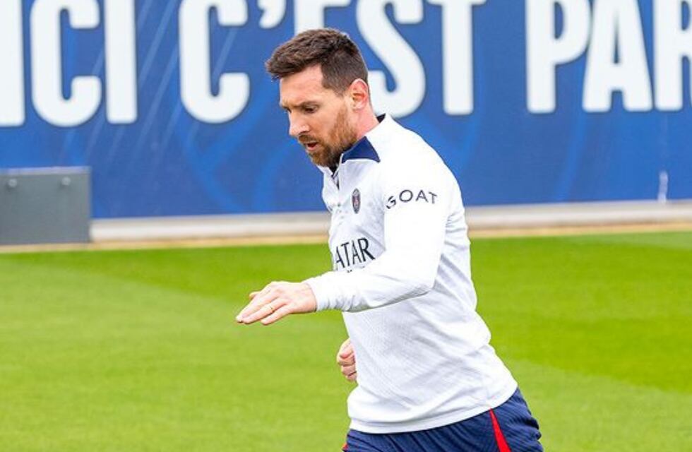 Tras acatar la sanción, Messi volvió a los entrenamientos del PSG