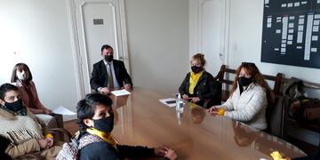 Sobrino se reunió con integrantes de AMMA