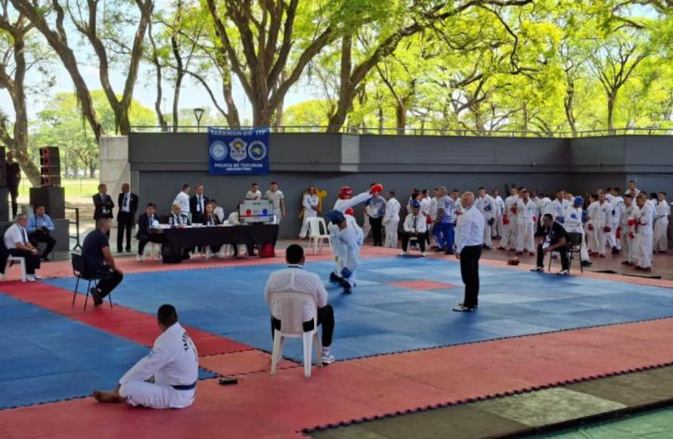 Tucumán debutó con su Primer Torneo Internacional de Taekwondo policía