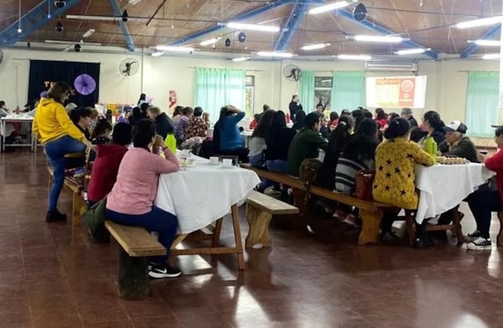 Exitoso Te Bingo en una escuela de Eldorado