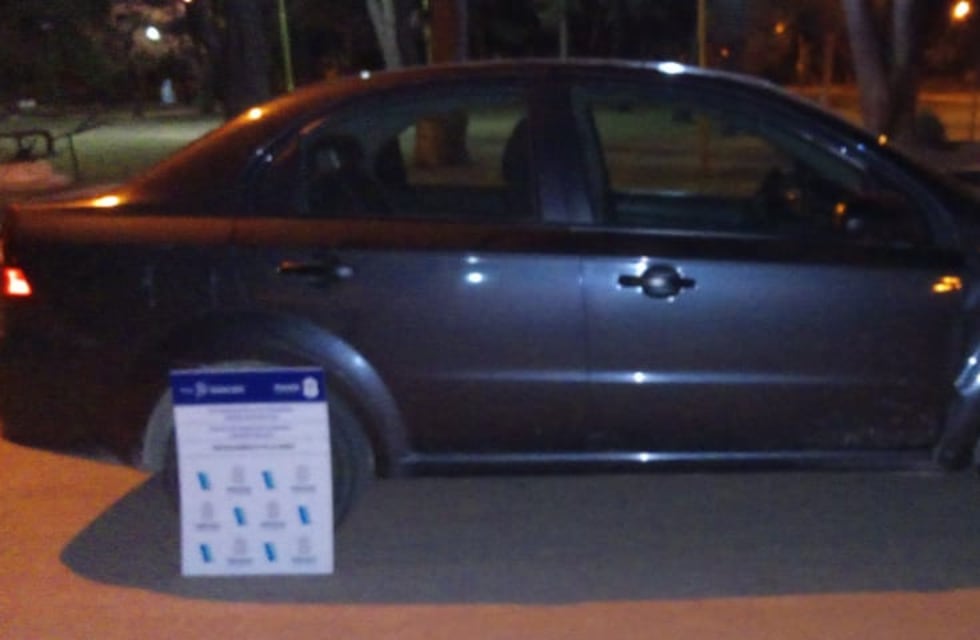 Chocó a un auto en la Ruta 3, se dio a la fuga y fue detenido