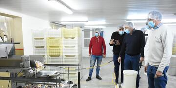 Luis Castellano recorrió las instalaciones de Marengo