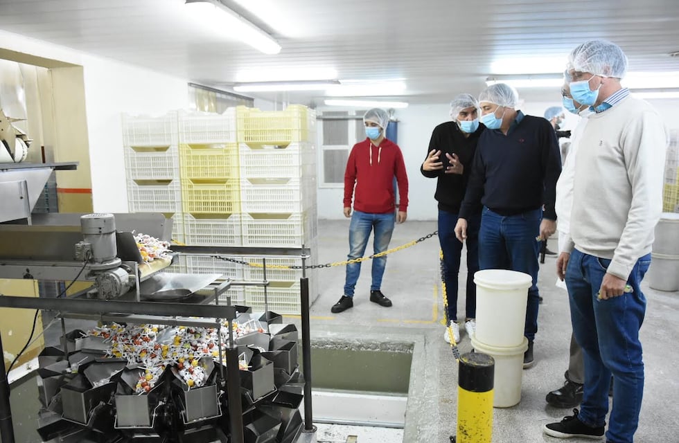 El Intendente visitó la empresa rafaelina Marengo S.A.