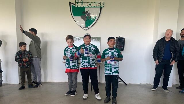 Joaquín y Josué, los protagonistas de una historia con final feliz para ambos. (Prensa Unión Cordobesa de Rugby)