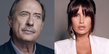 Flor Peña defendió a Guillermo Francella.