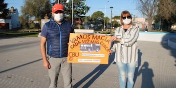 Los Bomberos Macia apelan a la solidaridad de la comunidad.