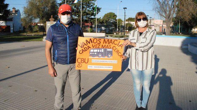 Los Bomberos Macia apelan a la solidaridad de la comunidad.