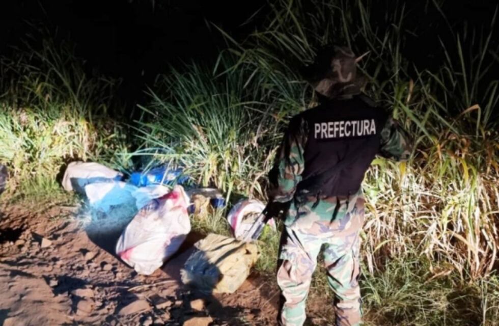 Prefectura Naval secuestró casi 170 kilogramos de droga en Eldorado