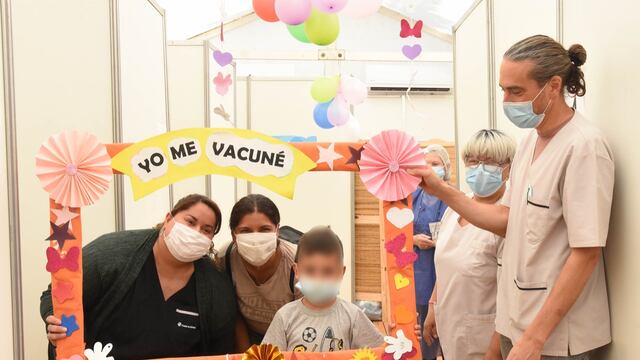 Comenzó la vacunación de niños de entre 3 y 11 años contra el COVID