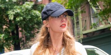 La artista en Nueva York.