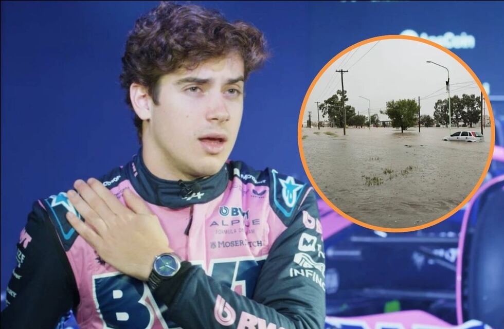 Un retuit de Franco Colapinto sobre el temporal en Bahía Blanca generó polémica: “Están todos...”