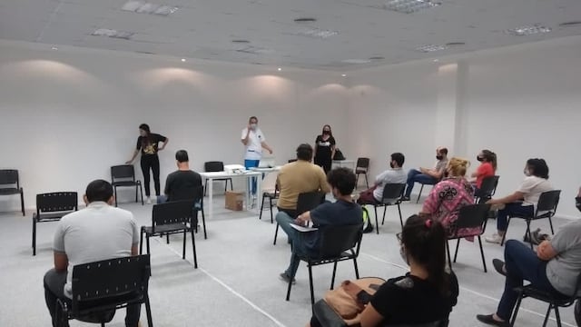 Capacitación sobre dengue de la Brigada Sanitaria de Rafaela