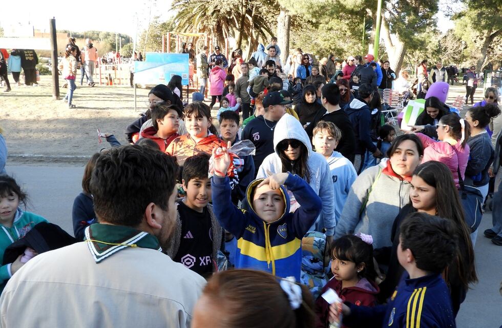Villa Arias festejó el Día del niño