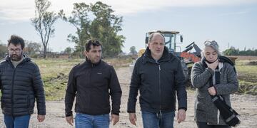 El intendente Pablo Garate recorrió los avances del Plan Joven