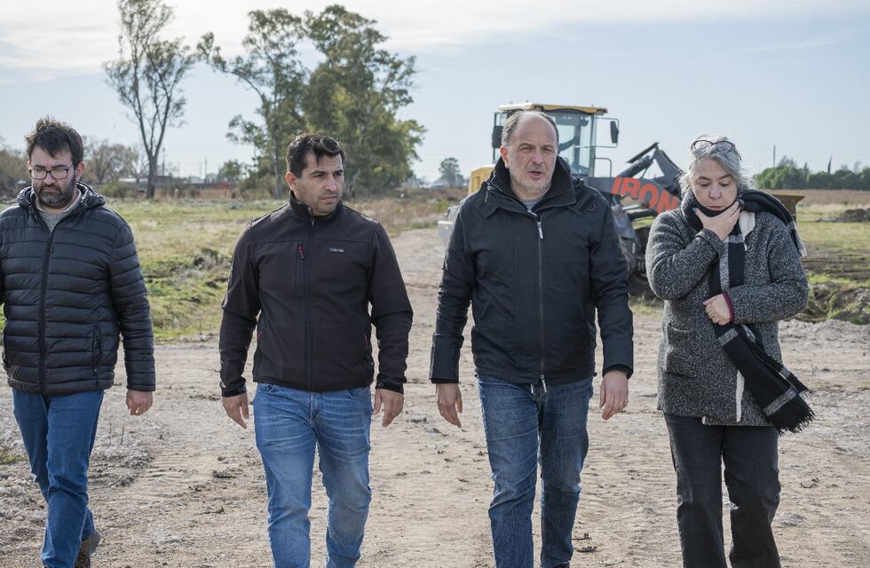 El intendente Pablo Garate recorrió los avances del Plan Joven