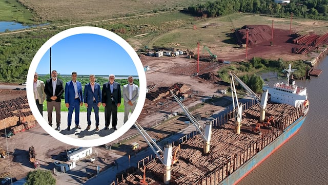 Invertirán 12 millones de dólares en el puerto de Ibicuy