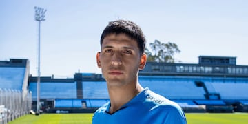 El nuevo defensor central de Belgrano brindó sus primeras declaraciones en Alberdi.