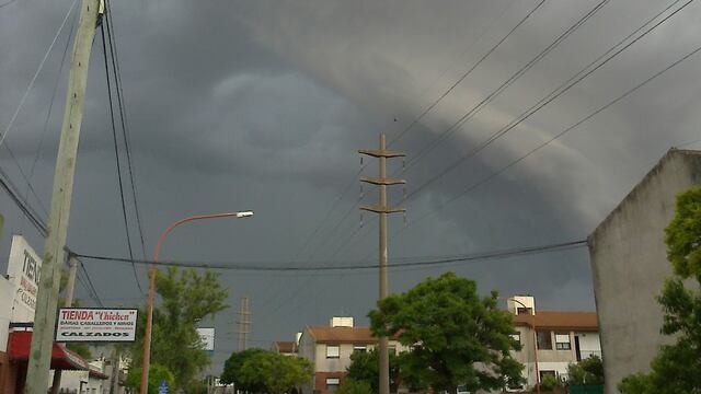 Alerta amarilla por tormentas en Punta Alta.