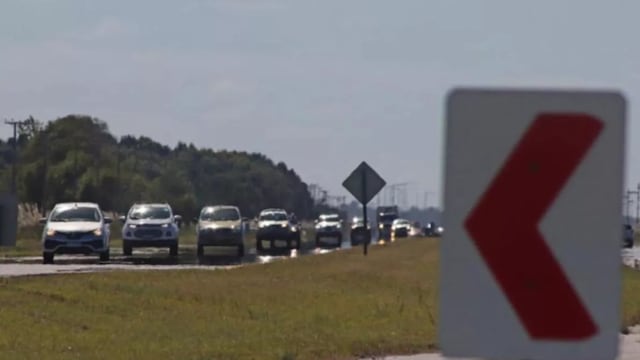 Tránsito intenso hacia la Costa Atlántica en el comienzo del fin de semana XXL