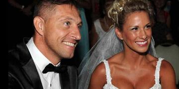 El casamiento del árbitro Néstor Pitana y su esposa, la modelo, Romina Ortega