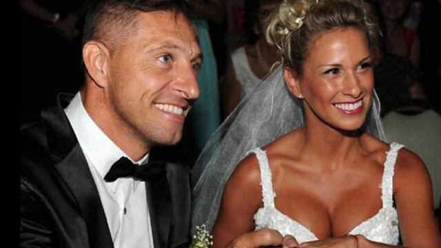 El casamiento del árbitro Néstor Pitana y su esposa, la modelo, Romina Ortega
