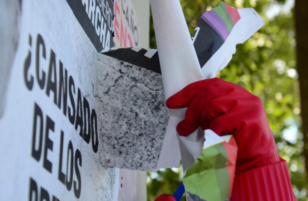 Recuerdan a los partidos políticos que deberán retirar la cartelería de campaña