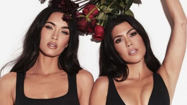 Megan Fox y Kourtney Kardashian causaron revuelo en las redes con su sesión de fotos.